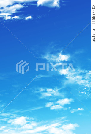 背景素材_青空と雲 116652408