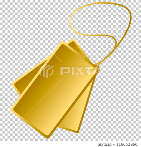gold tag 116652960