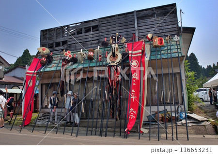 綴子神社例大祭 出陣前 綴子神社例大祭 出陣前 116653231