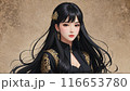 黒いドレスを着た1少女 116653780