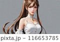 白いドレスの女性 116653785