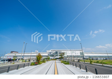 「青森県」八戸駅西口の風景　八戸市 116653807