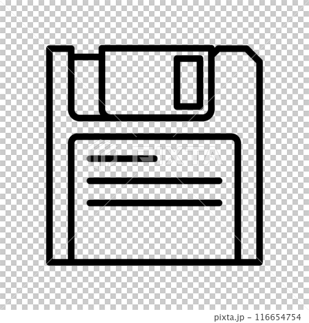 Floppy disk icon. Floppy disk icon. 116654754