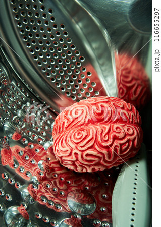 Reprogramming the mind, a visual metaphor Reprogramming the mind, a visual metaphor 116655297