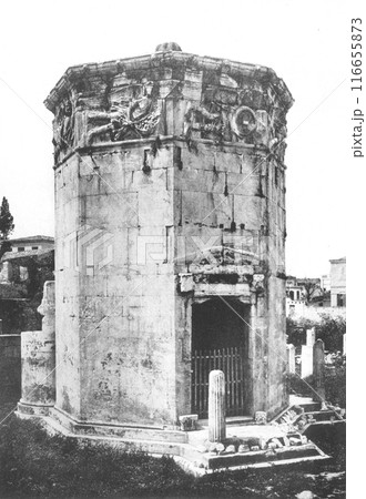 昔のギリシャ　アテネ　風の塔　 116655873