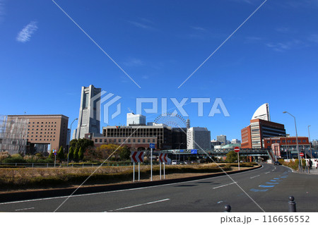 横浜観光　横浜　横浜エアキャビン　横浜日本大通り　横浜公園 彼我庭園　横浜みなとみらい　神奈川県庁 116656552