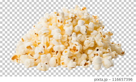 Mound of fluffy popcorn, buttery and crisp, inviting enjoyment with its irresistible aroma and satisfying crunch, perfect for movie nights. AI Generated Mound of fluffy popcorn, buttery and crisp, inviting enjoyment with its irresistible aroma and satisfying crunch, perfect for movie nights. AI Generated 116657396