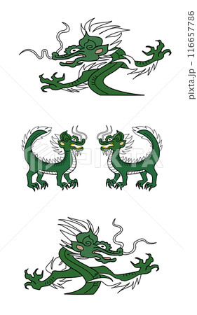 天皇の礼服 袞冕十二章 龍 天皇の礼服 袞冕十二章 龍 116657786