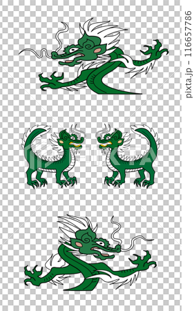 天皇の礼服 袞冕十二章 龍 天皇の礼服 袞冕十二章 龍 116657786