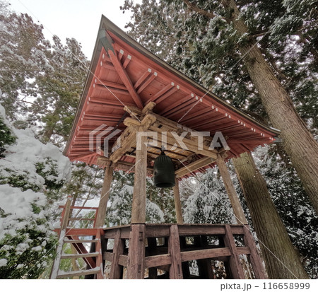 冬の奥州三十三観音大嶽山興福寺 冬の奥州三十三観音大嶽山興福寺 116658999