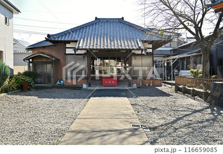 中山道深谷宿：浄土宗 呑龍院　深谷市田所町 116659085