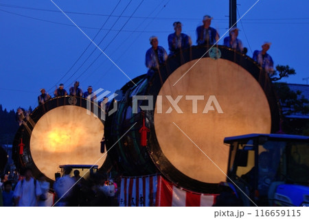 綴子神社例大祭 宵宮  出陣行列 116659115