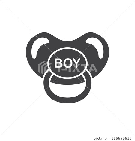Baby pacifier icon in flat style. Nipple for newborn child vector illustration on isolated background. Soother sign business concept. Baby pacifier icon in flat style. Nipple for newborn child vector illustration on isolated background. Soother sign business concept. 116659619