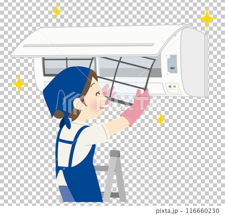 女員工當管家清洗空調 116660230