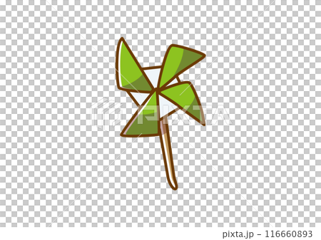 風車　手描き 116660893