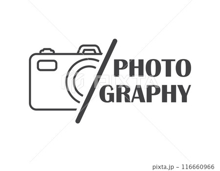 Camera icon in flat style. Photography vector illustration on isolated background. Photo sign business concept. 116660966