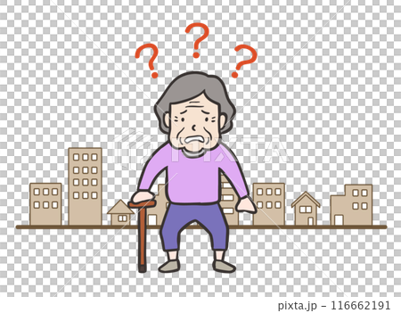 老婦人四處遊蕩 老婦人四處遊蕩 116662191