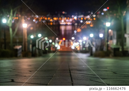 【#函館】八幡坂から見た夜景 116662476