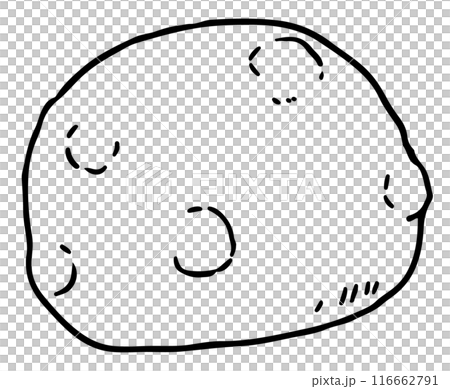Bean Daifuku line drawing 116662791