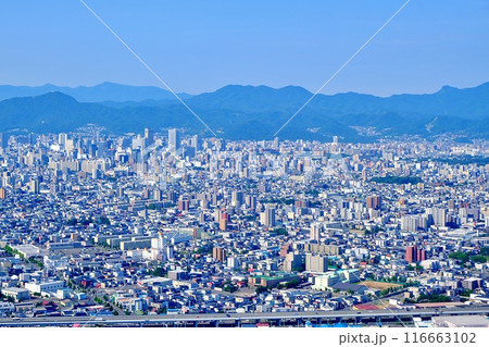札幌市上空からの風景 札幌市上空からの風景 116663102