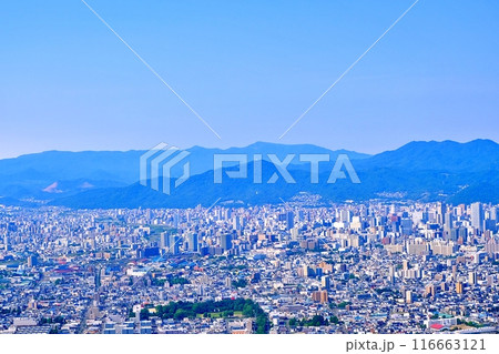 札幌市上空からの眺め 116663121