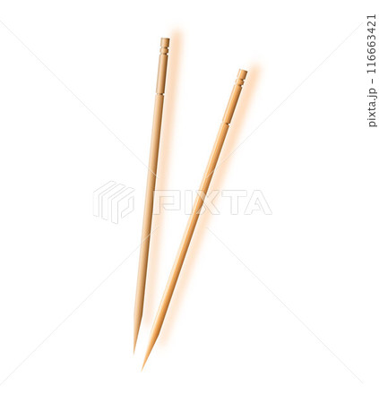 Toothpicks. hygiene and health on toothpicks white background. Vector. Toothpicks. hygiene and health on toothpicks white background. Vector. 116663421