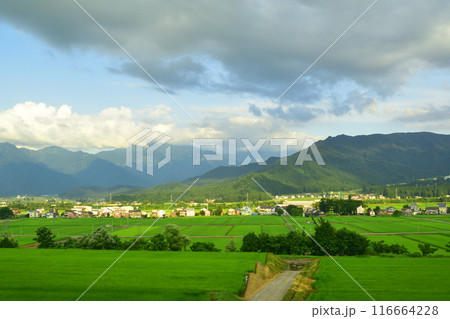 JR東日本上越線の上越国際スキー場前駅から越後中里駅までの車窓風景(2022年夏) JR東日本上越線の上越国際スキー場前駅から越後中里駅までの車窓風景(2022年夏) 116664228