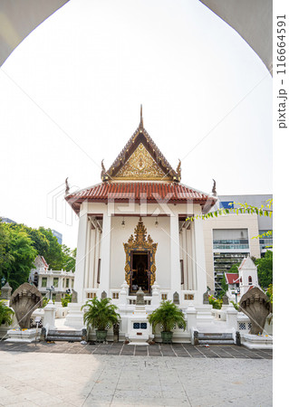 Wat Patum is landmark in Thailand 116664591