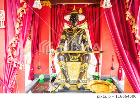 Wat Hong is landmark in Thailand 116664600