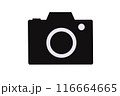 カメラ,カメラのアイコンイラスト 116664665