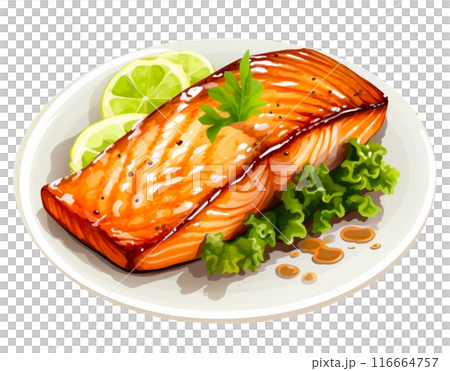 Salmon Steak Salmon Steak 116664757