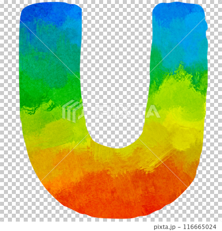 ABC colorful english letters 116665024