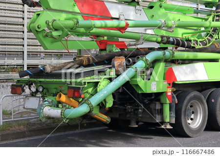 コンクリートポンプ車　イメージ 116667486