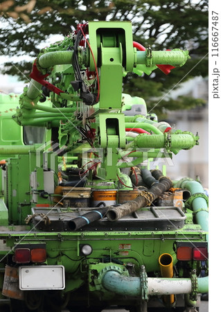 コンクリートポンプ車　イメージ 116667487