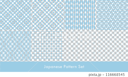 Refreshing Japanese pattern set Refreshing Japanese pattern set 116668545