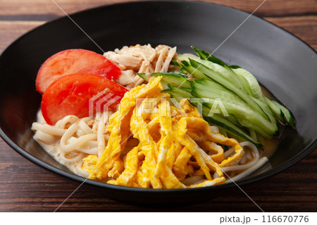 冷しごまだれうどん（冷やし中華風） 116670776