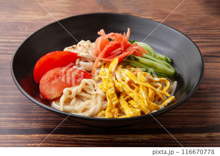 冷しごまだれうどん（冷やし中華風） 116670778