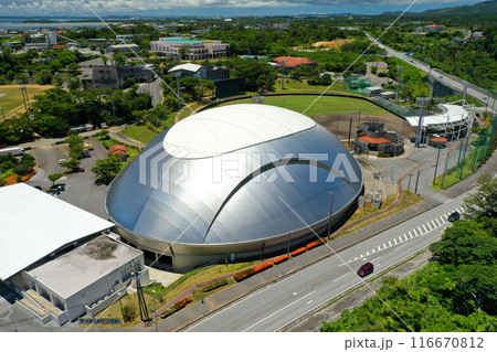 沖縄本島宜野座村の総合運動公園 沖縄本島宜野座村の総合運動公園 116670812