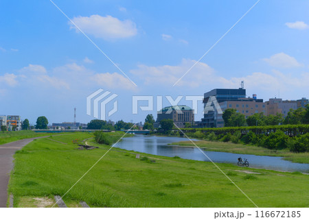 埼玉県越谷市越谷市役所周辺2024年7月 116672185