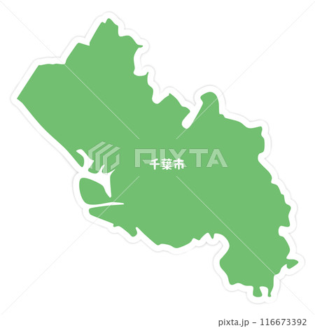千葉県千葉市の地図 116673392