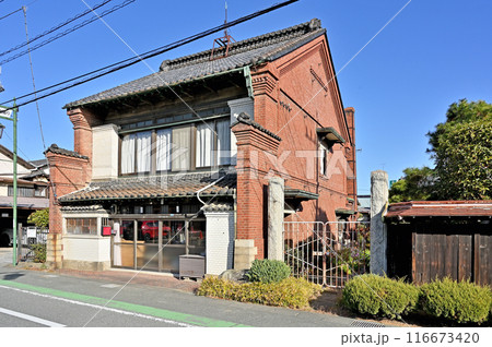中山道本庄宿:煉瓦造りの家 本庄市銀座 中山道本庄宿:煉瓦造りの家 本庄市銀座 116673420