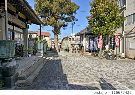 中山道本庄宿：日蓮宗系 単立寺院  城立寺　本庄市銀座 116673425