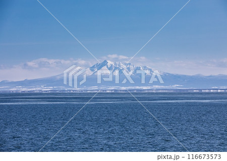 冬の斜里岳 冬の斜里岳 116673573
