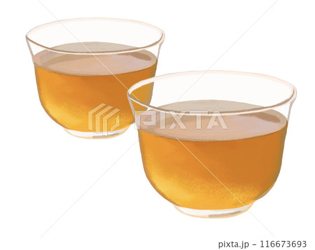 麦茶(ガラスコップ二杯) 麦茶(ガラスコップ二杯) 116673693