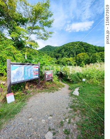 夏の雨飾山登山（雨飾高原登山口） 116673919