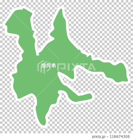 北海道旭川市地圖 北海道旭川市地圖 116674308