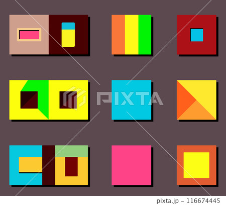 現代アートのイメージ 116674445