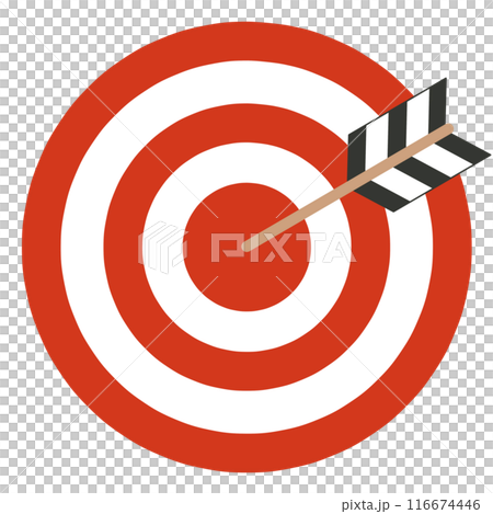Target and Arrow 116674446