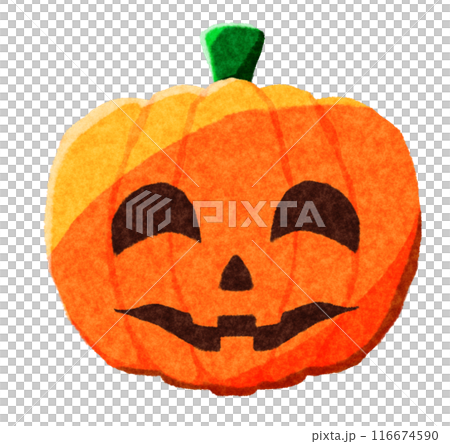 オレンジ色のハロウィンのカボチャ 116674590