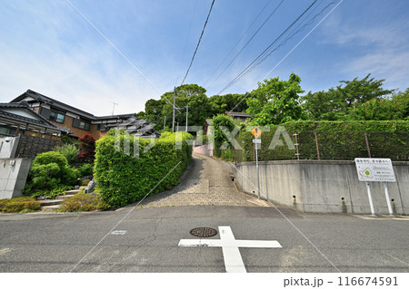 名古屋市緑区大高町　市街地の中にある「丸根砦」　桶狭間古戦場近く 116674591